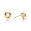 Thumbnail Image 1 of 9ct Three Tone Gold Knot Stud Earrings