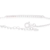 Thumbnail Image 3 of Sterling Silver Multicoloured Cubic Zirconia Bar Bracelet