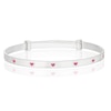 Thumbnail Image 0 of Children's Sterling Silver Pink Heart Expander Bangle