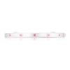 Thumbnail Image 2 of Children's Sterling Silver Pink Heart Expander Bangle