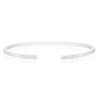 Thumbnail Image 1 of Sterling Silver Open Cubic Zirconia Bangle