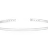 Thumbnail Image 3 of Sterling Silver Open Cubic Zirconia Bangle