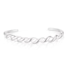 Thumbnail Image 1 of Sterling Silver Chunky Twist Open Bangle