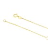 Thumbnail Image 3 of 9ct Yellow Gold V Shape Pendant Necklace