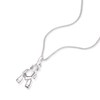 Thumbnail Image 2 of Children's Sterling Silver Moving Teddy Bear Pendant Necklace