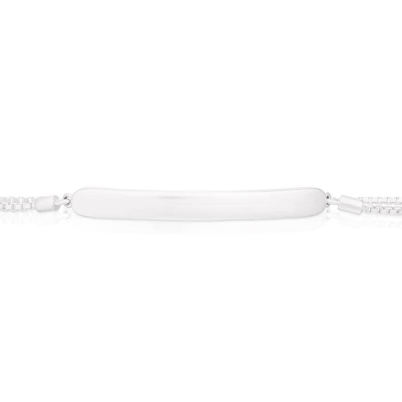 Main Image 2 of Children's Sterling Silver ID Engravable Bolo Bracelet