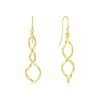 Thumbnail Image 1 of 9ct Yellow Gold Twist Drop Earrings