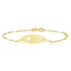 Thumbnail Image 1 of Children's 9ct Yellow Gold Heart ID Bracelet