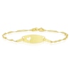 Thumbnail Image 0 of Children's 9ct Yellow Gold Heart ID Bracelet