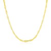 Thumbnail Image 1 of 9ct Yellow Gold Diamond Cut Braided Chain
