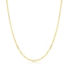Thumbnail Image 1 of 9ct Yellow Gold Diamond Cut Mirror Necklace
