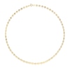Thumbnail Image 2 of 9ct Yellow Gold Diamond Cut Oval Pendant Necklace