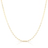 Thumbnail Image 0 of 9ct Yellow Gold Bar Singapore Necklace