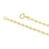 Thumbnail Image 2 of 9ct Yellow Gold Bar Singapore Necklace