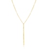 Thumbnail Image 1 of 9ct Yellow Gold Drop Lariat Pendant Necklace