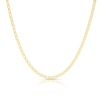 Thumbnail Image 1 of 9ct Yellow Gold Double Curb Chain Necklace