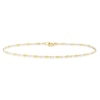 Thumbnail Image 1 of 9ct Two Colour Gold Twisted Chain Bracelet