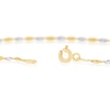 Thumbnail Image 2 of 9ct Two Colour Gold Twisted Chain Bracelet