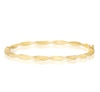 Thumbnail Image 0 of 9ct Yellow Gold Hinged Twist Greek Bangle