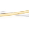 Thumbnail Image 2 of 9ct Two Tone Gold Crossover Bangle