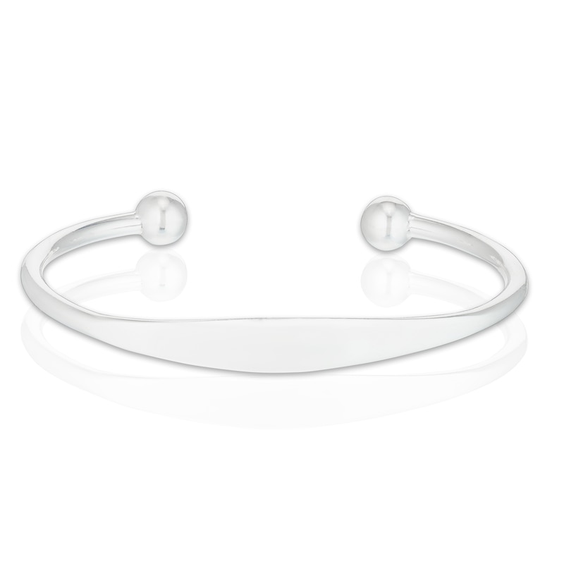 Main Image 1 of Children's Sterling Silver Torque Bangle