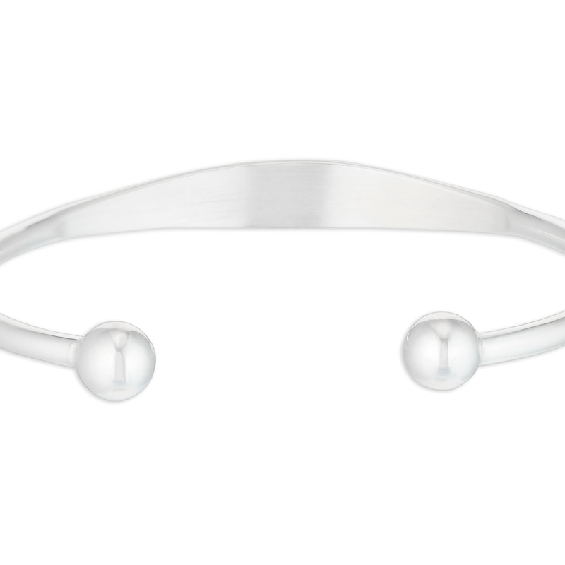 Main Image 3 of Children's Sterling Silver Torque Bangle