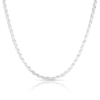 Thumbnail Image 1 of Sterling Silver Textured Braided Necklace
