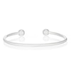 Thumbnail Image 1 of Sterling Silver Plain Torque Bangle