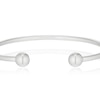 Thumbnail Image 3 of Sterling Silver Plain Torque Bangle