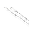 Thumbnail Image 3 of Sterling Silver Starburst Patterned Link Bracelet