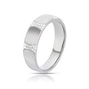 Thumbnail Image 2 of Sterling Silver Diamond Detail Signet Ring