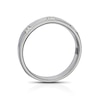 Thumbnail Image 3 of Sterling Silver Diamond Detail Signet Ring