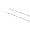 Thumbnail Image 3 of Men's Sterling Silver Green Rectangle Pendant Necklace