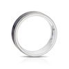 Thumbnail Image 3 of Men's Titanium Two Tone Black Centre Detail Ring