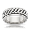 Thumbnail Image 1 of Men's Titanium & Stainless Steel Celtic Spinner Ring