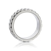 Thumbnail Image 3 of Men's Titanium & Stainless Steel Celtic Spinner Ring