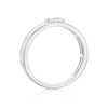 Thumbnail Image 3 of 9ct White Gold Infinity Symbol Wedding Ring