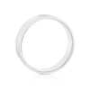 Thumbnail Image 3 of 9ct White Gold Square Setting Diamond Wedding Ring