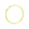 Thumbnail Image 2 of 9ct Yellow Gold Blue Topaz Wedding Ring