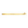 Thumbnail Image 2 of Sterling Silver & 18ct Yellow Gold Plated Vermeil Diamond Screw Hinge Bangle