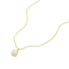 Thumbnail Image 2 of 9ct Yellow Gold 0.50ct Diamond Solitaire 18" Pendant Necklace