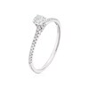 Thumbnail Image 2 of 9ct White Gold 0.33ct Solitaire Plus Ring