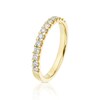 Thumbnail Image 1 of 9ct Yellow Gold 0.33ct Diamond Eternity Ring