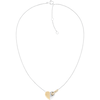 Thumbnail Image 0 of Tommy Hilfiger Ladies' Two-Tone Gold & Silver Tone Heart Necklace