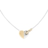 Thumbnail Image 1 of Tommy Hilfiger Ladies' Two-Tone Gold & Silver Tone Heart Necklace