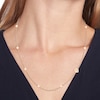 Thumbnail Image 2 of Tommy Hilfiger Ladies' Carnation Gold Plated Orb Necklace