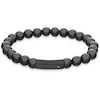 Thumbnail Image 1 of Tommy Hilfiger Men's Black IP Onyx Beaded Bracelet