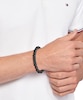 Thumbnail Image 2 of Tommy Hilfiger Men's Black IP Onyx Beaded Bracelet