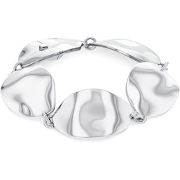 Calvin Klein Ladies' Stainless Steel Sculptural Bracelet