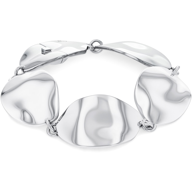 Main Image 1 of Calvin Klein Ladies' Stainless Steel Sculptural Bracelet